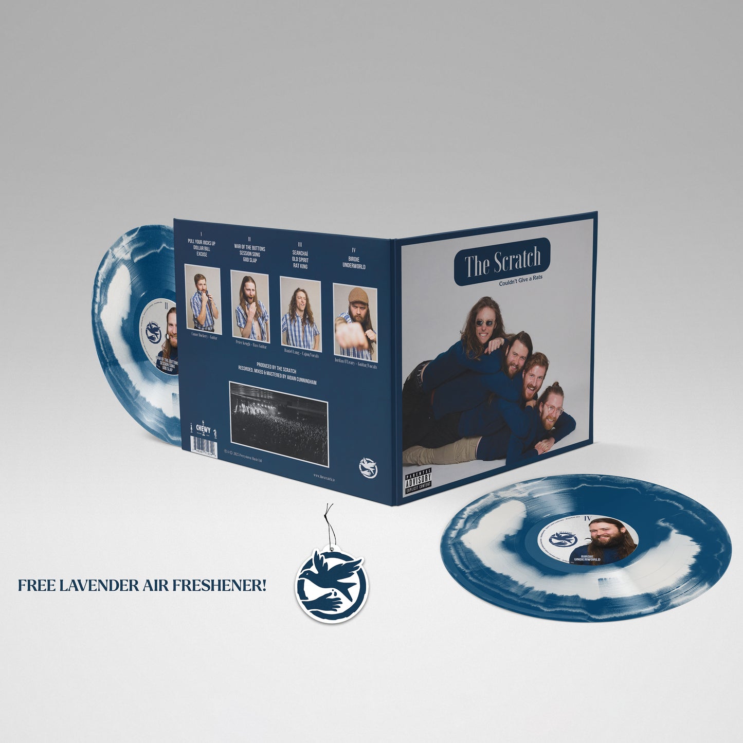 'Couldn't Give a Rats' Gatefold Double LP - Official Second Pressing