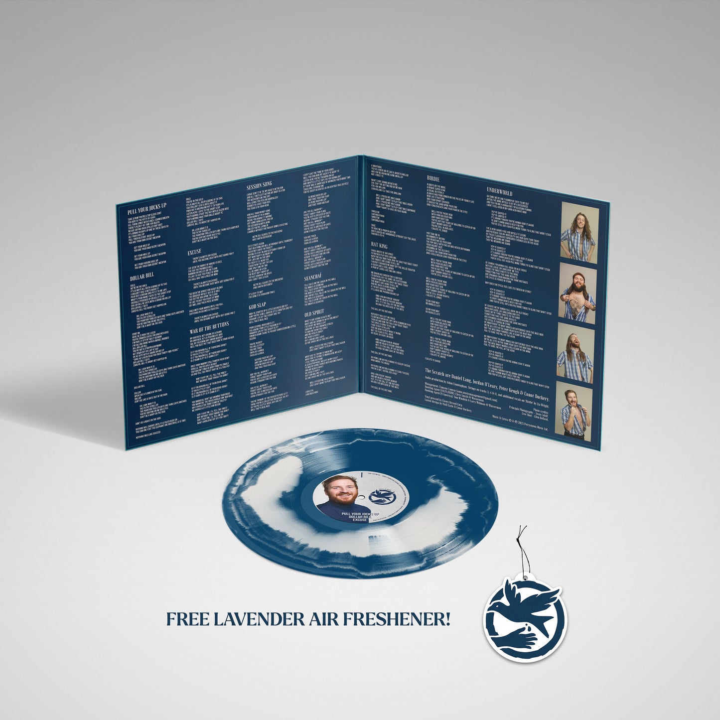 'Couldn't Give a Rats' Gatefold Double LP - Official Second Pressing